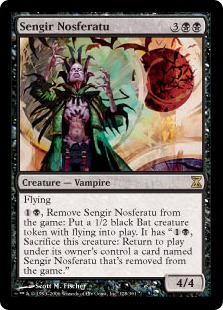 センギアの吸血魔/Sengir Nosferatu》[TSP] 黒R | 日本最大級 MTG通販