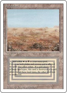 Scrubland》[3ED] 土地R | 日本最大級 MTG通販サイト「晴れる屋」
