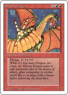 Foil】《シヴ山のドラゴン/Shivan Dragon》[10ED] 赤R | 日本最大級
