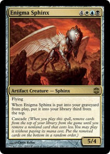Foil】《謎のスフィンクス/Enigma Sphinx》[ARB] 金R | 日本最大級 MTG