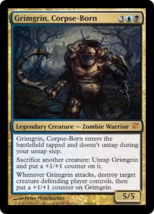 死体生まれのグリムグリン/Grimgrin, Corpse-Born》[ISD] 金R | 日本