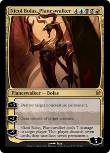 プレインズウォーカー、ニコル・ボーラス/Nicol Bolas, Planeswalker