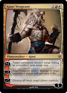 Foil】《復讐のアジャニ/Ajani Vengeant》[AvN] 金R | 日本最大級 MTG