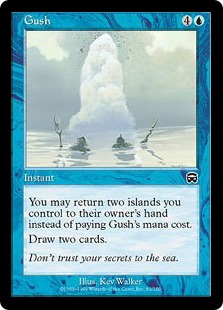Foil】《噴出/Gush》[MMQ] 青C | 日本最大級 MTG通販サイト「晴れる屋」