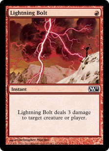□黒枠□《稲妻/Lightning Bolt》[4EDBB] 赤C | 日本最大級 MTG通販