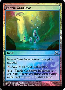 フェアリーの集会場/Faerie Conclave》[ULG] 土地U | 日本最大級 MTG