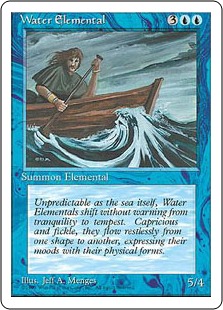 水の精霊/Water Elemental》[4ED] 青U | 日本最大級 MTG通販サイト