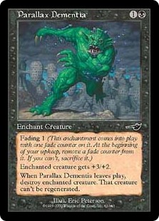 パララクスの狂気/Parallax Dementia》[NEM] 黒C | 日本最大級 MTG通販