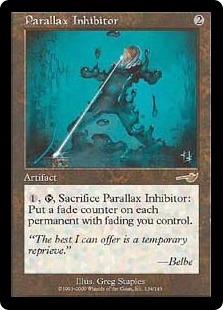 パララクス抑制装置/Parallax Inhibitor》[NEM] 茶R | 日本最大級 MTG