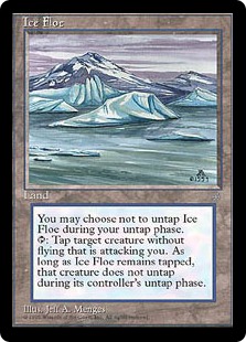 浮氷塊/Ice Floe》[ICE] 土地U | 日本最大級 MTG通販サイト「晴れる屋」
