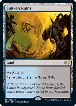 Foil】《沈んだ廃墟/Sunken Ruins》[SHM] 土地R | 日本最大級 MTG通販