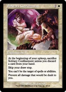 独房監禁/Solitary Confinement》[JUD] 白R | 日本最大級 MTG通販