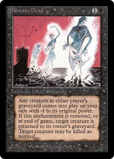 Foil】《動く死体/Animate Dead》[GRB] 黒U | 日本最大級 MTG通販