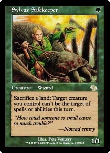 Foil】《森を護る者/Sylvan Safekeeper》[JUD] 緑R | 日本最大級 MTG