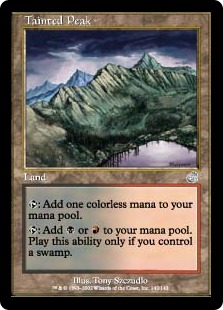 Foil】《汚れた峰/Tainted Peak》[TOR] 土地U | 日本最大級 MTG通販