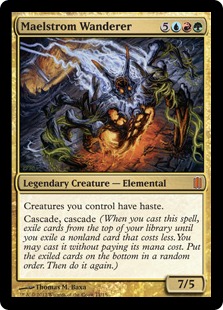 Foil】《大渦の放浪者/Maelstrom Wanderer》[CMA] 金R | 日本最大級