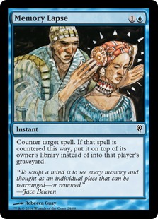 記憶の欠落/Memory Lapse》[JvV] 青C | 日本最大級 MTG通販サイト