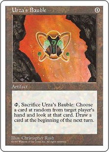 ウルザのガラクタ/Urza's Bauble》[5ED] 茶U | 日本最大級 MTG通販