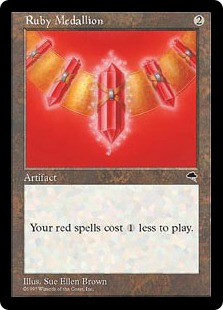 ルビーの大メダル/Ruby Medallion》[TMP] 茶R | 日本最大級 MTG通販