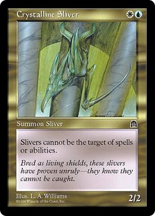 水晶スリヴァー/Crystalline Sliver》[STH] 金U | 日本最大級 MTG通販