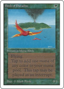 極楽鳥/Birds of Paradise》[2ED] 緑R | 日本最大級 MTG通販サイト