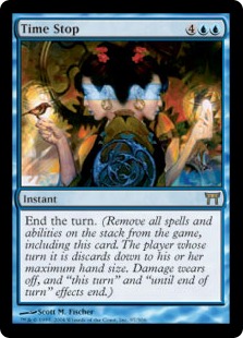 時間停止/Time Stop》[10ED] 青R | 日本最大級 MTG通販サイト「晴れる屋」