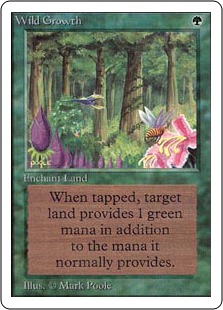 Foil】《繁茂/Wild Growth》[7ED] 緑C | 日本最大級 MTG通販サイト