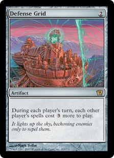 Foil】《防御の光網/Defense Grid》[9ED] 茶R | 日本最大級 MTG通販