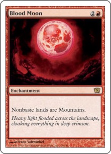 血染めの月/Blood Moon》[8ED] 赤R | 日本最大級 MTG通販サイト