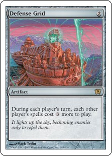 Foil】《防御の光網/Defense Grid》[ULG] 茶R | 日本最大級 MTG通販