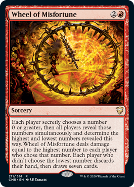 211)《災難の輪/Wheel of Misfortune》[CMR] 赤R | 日本最大級 MTG通販