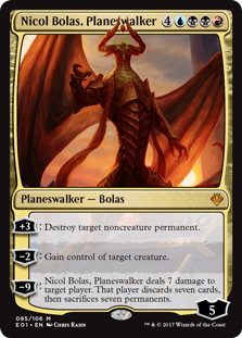 プレインズウォーカー、ニコル・ボーラス/Nicol Bolas, Planeswalker