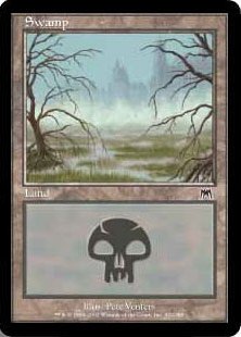 買取：【Foil】(342)《沼/Swamp》[ONS] 土地 | 日本最大級 MTG通販