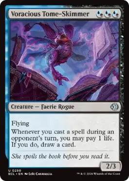 250)《貪欲な秘本掠め/Voracious Tome-Skimmer》[ECL] 金U | 日本最大