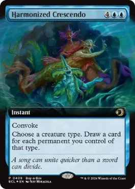 買取：【Foil】(408)□拡張アート□《調和した大合唱/Harmonized