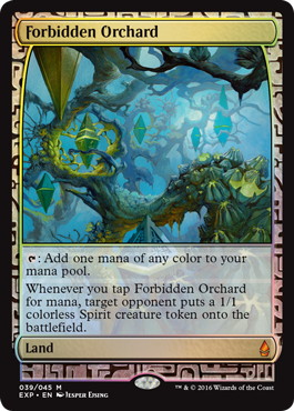 323)《禁忌の果樹園/Forbidden Orchard》[2X2] 土地R | 日本最大級 MTG