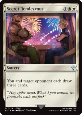 Foil】(218)《秘密のランデブー/Secret Rendezvous》[FIC] 白U | 日本
