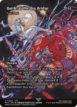 Foil】(009)□ショーケース□《ビッグブリッジの死闘/Battle at the