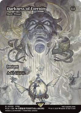 Foil】(008)□ショーケース□《永遠の闇/Darkness of Eternity