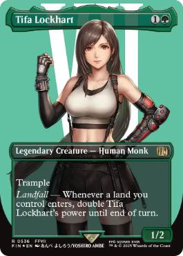 Foil】(206)《ティファ・ロックハート/Tifa Lockhart》[FIN] 緑R