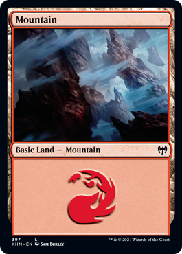 Foil】(397)《山/Mountain》[KHM] 土地 | 日本最大級 MTG通販サイト