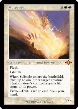 003)□旧枠□《孤独/Solitude》[H2R] 白R | 日本最大級 MTG通販サイト