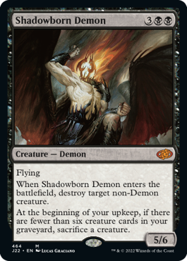 影生まれの悪魔/Shadowborn Demon》[M14] 黒R | 日本最大級 MTG通販