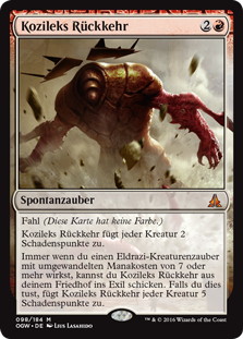 コジレックの帰還/Kozilek's Return》[OGW] 赤R | 日本最大級 MTG通販
