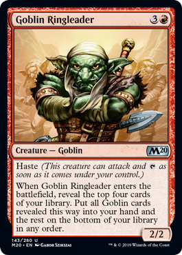 ゴブリンの首謀者/Goblin Ringleader》[APC] 赤U | 日本最大級 MTG通販
