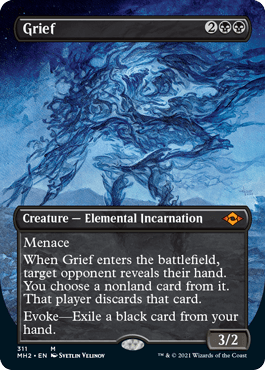 買取：【Foil】(7006)□ボーダーレス□《アニマ/Anima》//《悲嘆/Grief