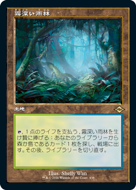 霧深い雨林/Misty Rainforest》[ZEN] 土地R | 日本最大級 MTG通販