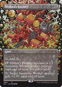 ミシュラの工廠/Mishra's Factory》[REN] 土地R | 日本最大級 MTG通販