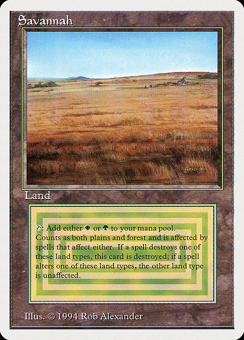 Savannah》[2ED] 土地R | 日本最大級 MTG通販サイト「晴れる屋」