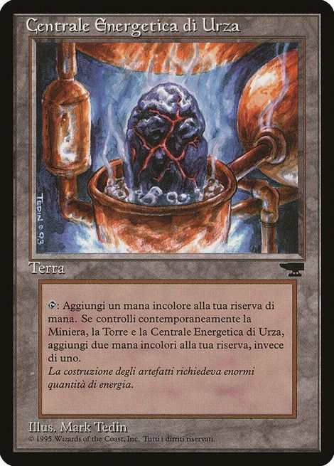 買取：(371)□ボーダーレス□《ウルザの魔力炉/Urza's Power Plant